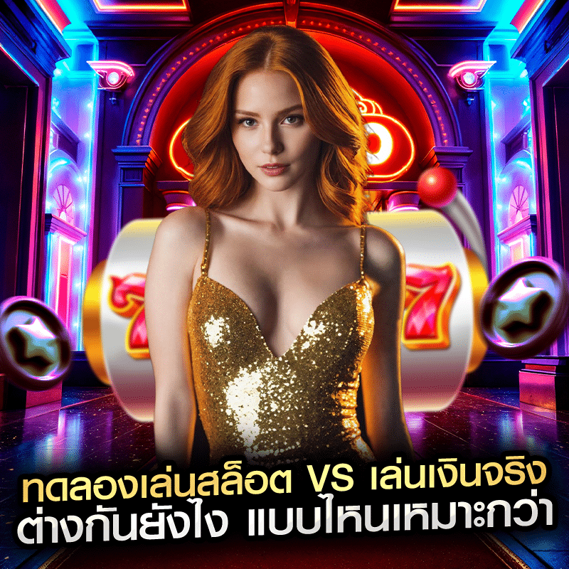 ทดลองเล่นสล็อต vs เล่นเงินจริง ต่างกันยังไง แบบไหนเหมาะกว่า